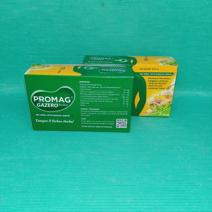 Gambar Promag Gazero Herbal Sachet dari Vicko.Apt undefined Tokopedia