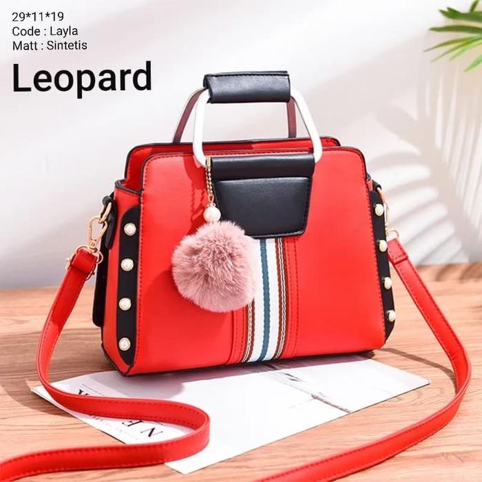 Gambar Tas selempang wanita Nayla/fashion wanita - Merah dari ashilafamiliashop undefined Tokopedia