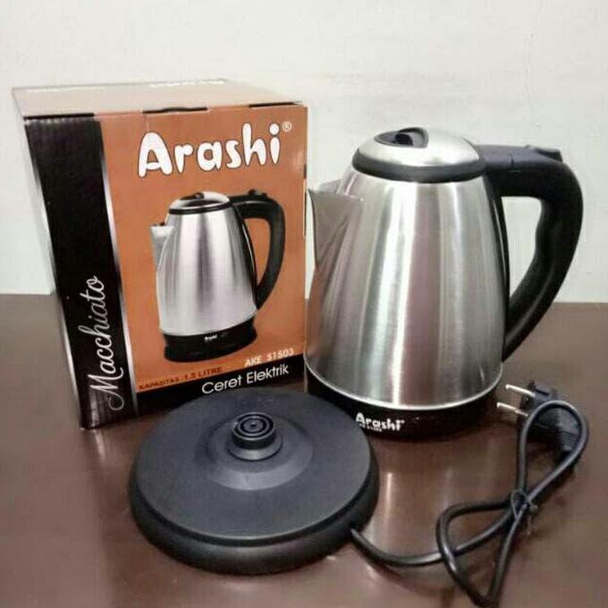 Jual Terbaik Teko Listrik Ketel Elektrik Ceret Elektrik 1 5 Liter Arashi Jakarta Barat Diarashop2 Tokopedia Jual Terbaik Teko Listrik Ketel Elektrik Ceret Elektrik 1 5 Liter Arashi Jakarta Barat Diarashop2 Tokopedia