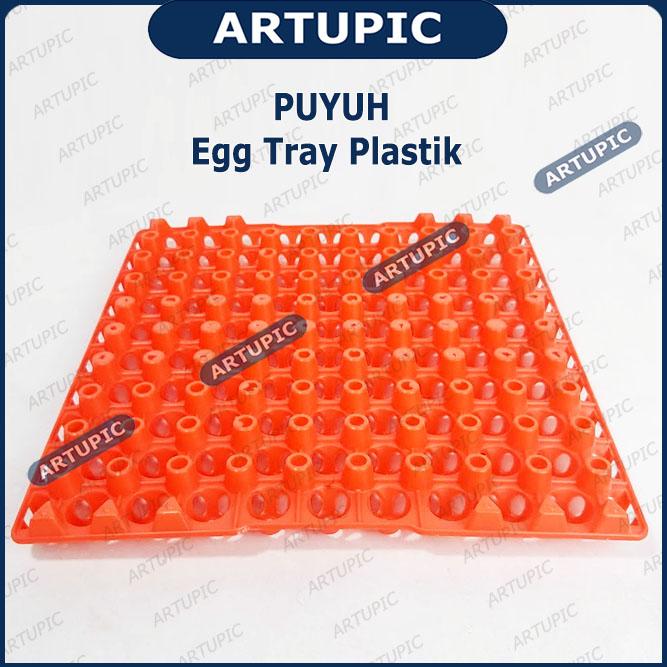 Gambar Egg Tray Rak Tetas Tempat Telur Burung Puyuh Plastik - Merah dari Artupic Peralatan Peternakan undefined Tokopedia