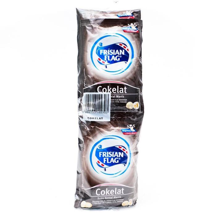 Gambar FRISIAN FLAG SUSU KENTAL MANIS SACHET PUTIH GOLD COKELAT BENDERA SKM - Cokelat dari Aqsha mart undefined Tokopedia