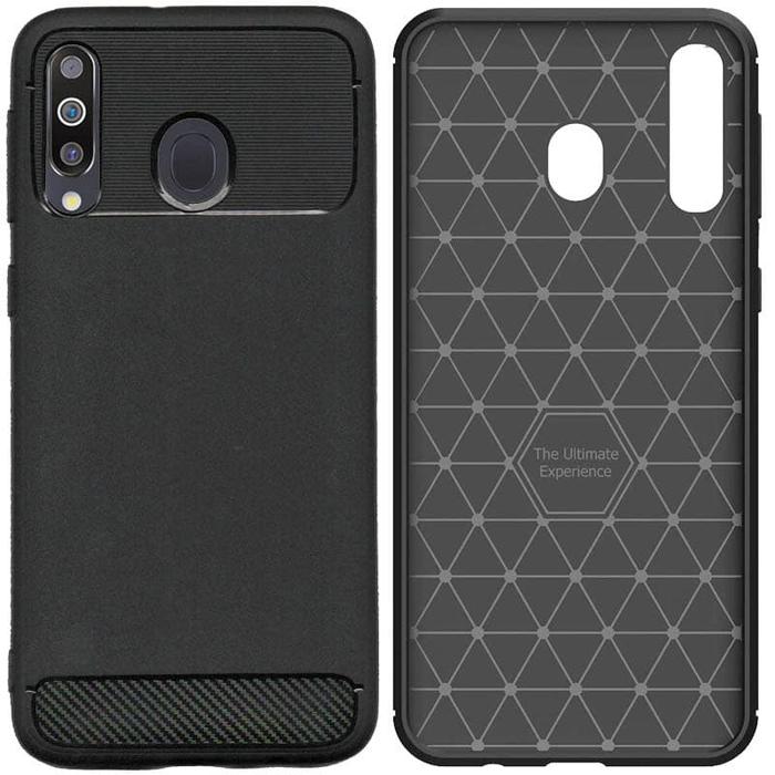 Gambar Armor Thin TPU Case Samsung Galaxy M30 - Casing Black Soft Cover Hitam dari Logay Acc undefined Tokopedia