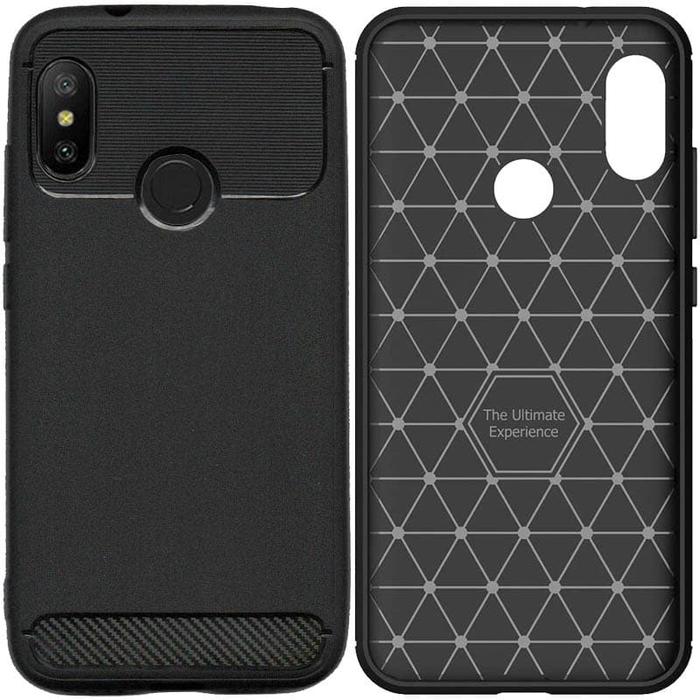 Gambar Armor Thin TPU Case Xiaomi Mi A2 Lite - RedMi 6 Pro - Casing Black Ori dari Logay Acc undefined Tokopedia