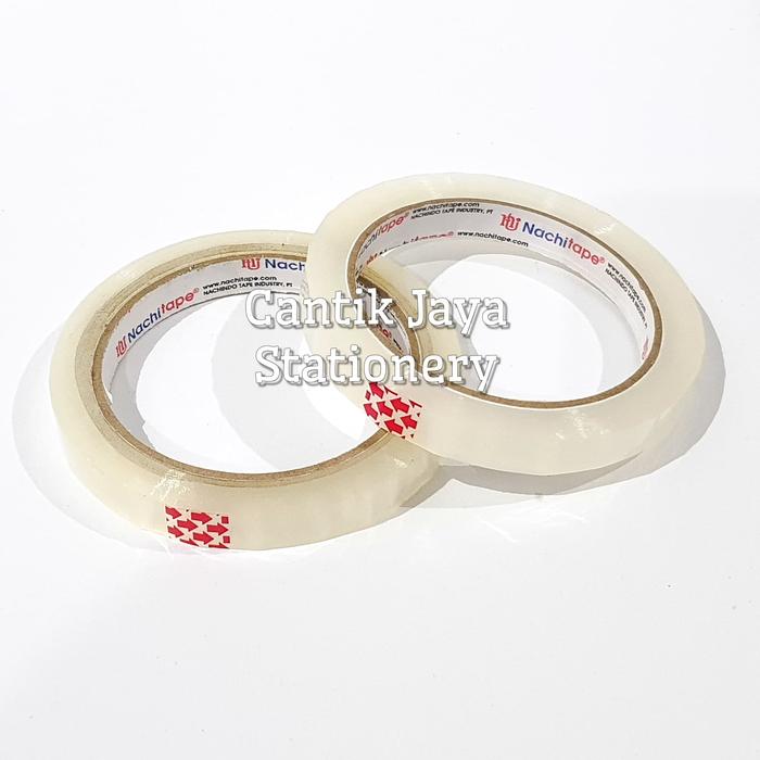 Jual Isolasi Selotip Stationery Tape Nachi 12mmx72y Kota Makassar Cantik Jaya Stationery Tokopedia