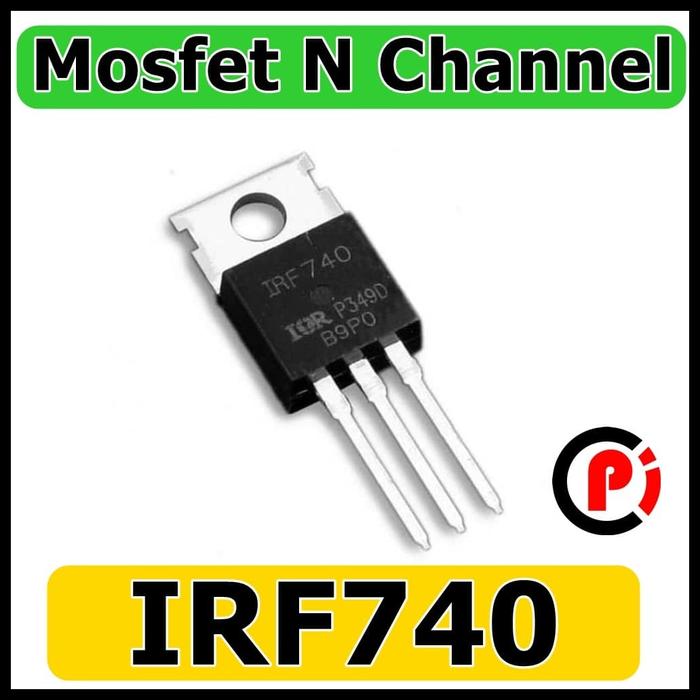 1 PEZZO TRANSISTOR MOSFET IOR IRF740 IRF740PBF N MOSFET 400V 10A 12 To 220 - Foto 6