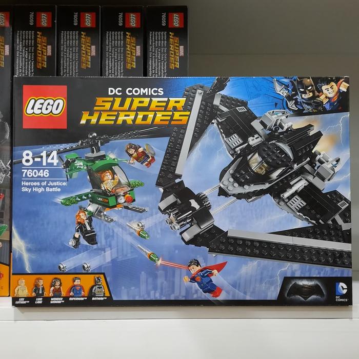 Gambar LEGO 76046 - DC Comics Super Heroes of Justice: Sky High Battle dari EverBrickss undefined Tokopedia