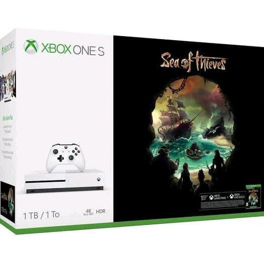 Xbox One S 撒ける ホワイト 本体 1TB 