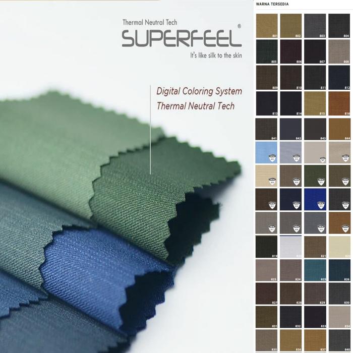 Jual Kain Superfeel By Maxistyle Harga Per 10 Cm Bahan Seragam Kota Depok Suka Kain Tokopedia