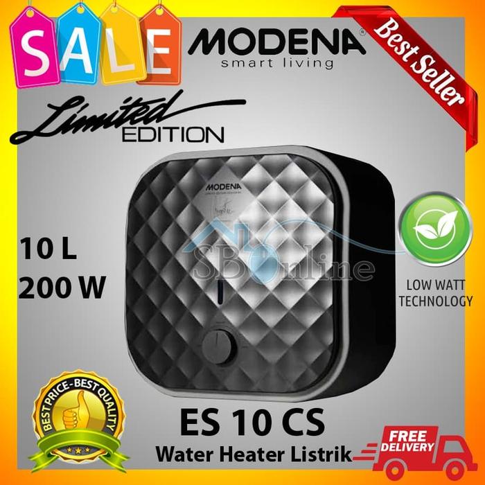 Jual NEW Modena Water Heater Listrik 10 Liter - ES 10 CS - Kota Semarang -  Springbed Online | Tokopedia