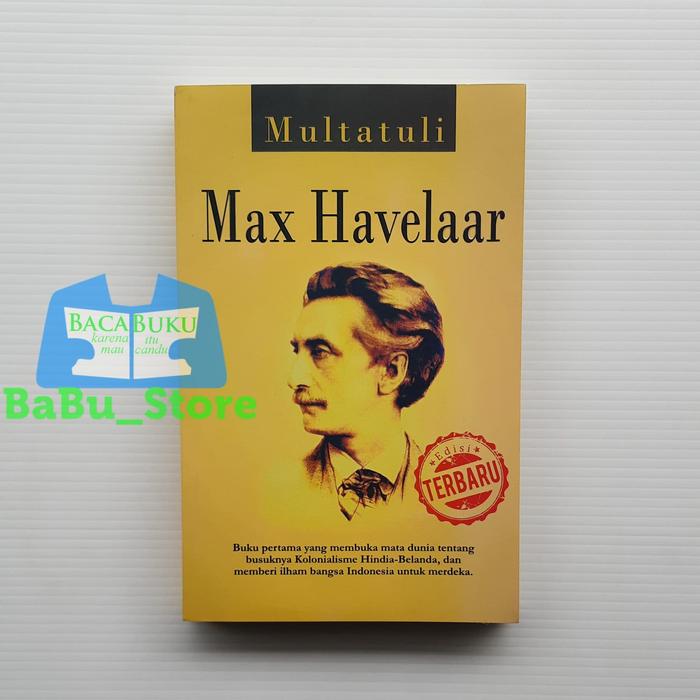 Jual Buku Max Havelaar Multatuli Original Kota Bandung Babu Store Tokopedia
