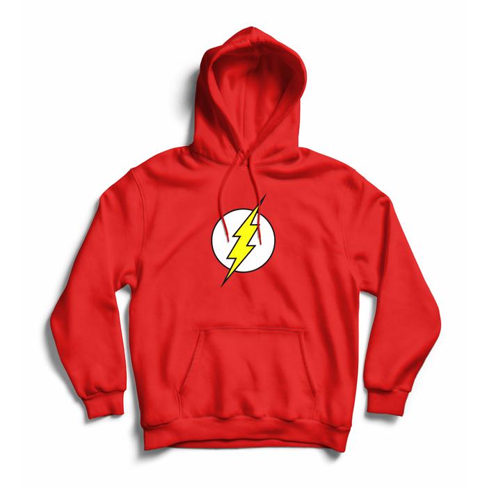 Gambar Jaket Hoodie DC Flash / Zipper / Hoodie / Sweater DC Flash - Merah dari X-ZONE HEROES undefined Tokopedia
