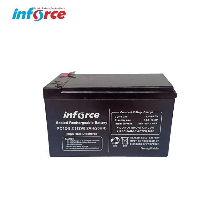 Gambar BATERAI UPS INFORCE BATTERY 12 V / 8.0 AH 12V/ 8 AH 8.2 AH dari Inforce Indonesia undefined Tokopedia