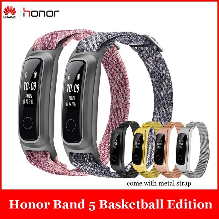 Jual Huawei Honor Band 5 Basketball Edition w/ Metal Strap Smart Wristband  - Kota Tangerang Selatan - Zirta Shoop | Tokopedia