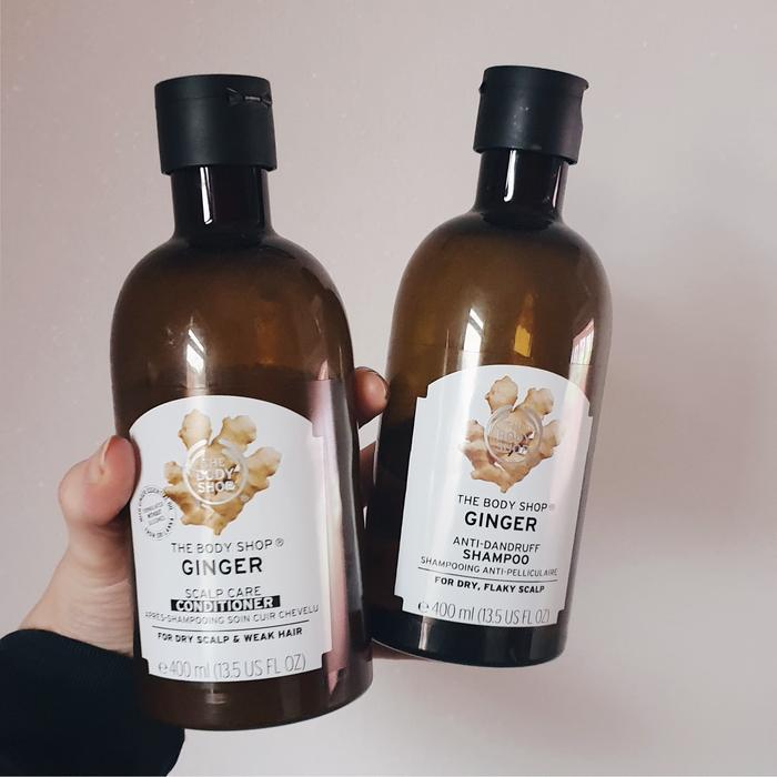 the body shop shampoo ginger