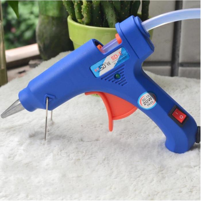 Gambar Alat Lem Tembak Glue Gun ON OFF 220V 20W Langsung Pakai dari SNW JAYA undefined Tokopedia