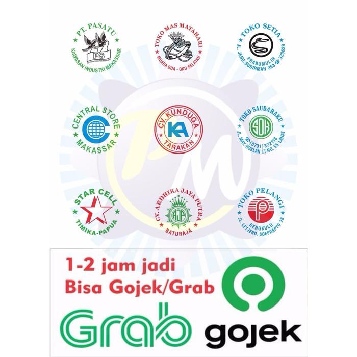 Gambar stempel bulat dua warna / stempel bandar lampung #siger lampung #siger #souvenir siger #papan nama #plakat #nama dada dari stempel dan siger bandar lampung undefined Tokopedia