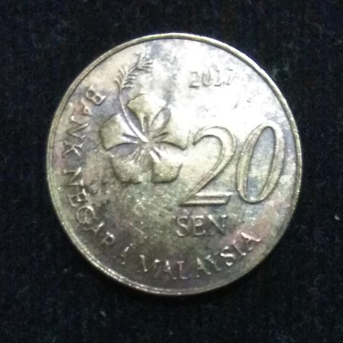 Jual Uang Koin 20 Sen Malaysia 2017 Jakarta Timur Bintix Plus Tokopedia