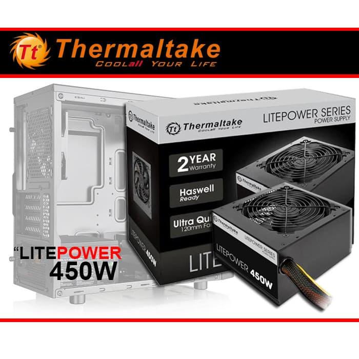 Gambar Psu Power supply pc 450 watt THERMALTAKE LITEPOWER / Psu 450w Non-PFC dari TREND KOMPUTER BANDUNG undefined Tokopedia