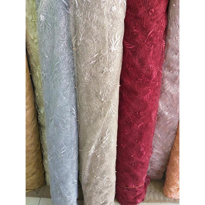 Jual Kain Kebaya Tile Motif Warna Biru Muda Merah Cream Kota Yogyakarta Duniakainjogja Tokopedia