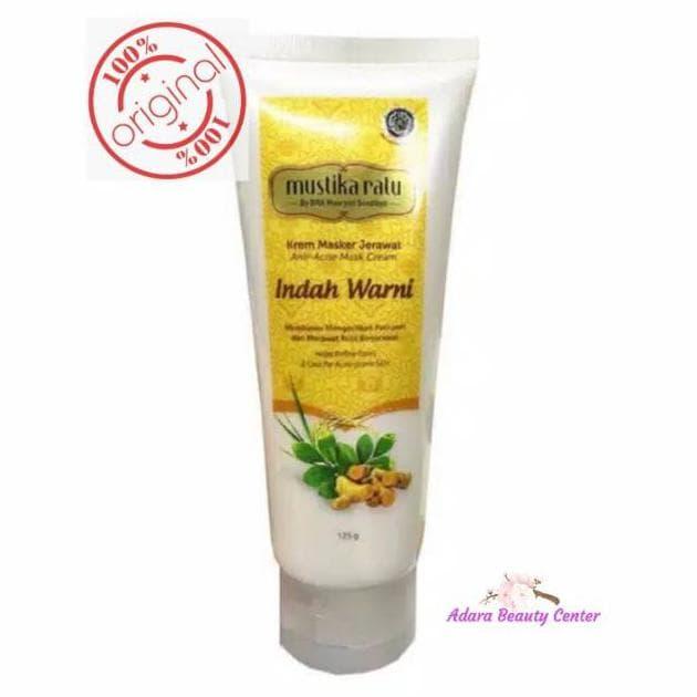 Jual Masker Mustika Ratu Krem Masker Jerawat Indah Warni 125 Gr Jakarta Selatan Intenjaitishop Tokopedia