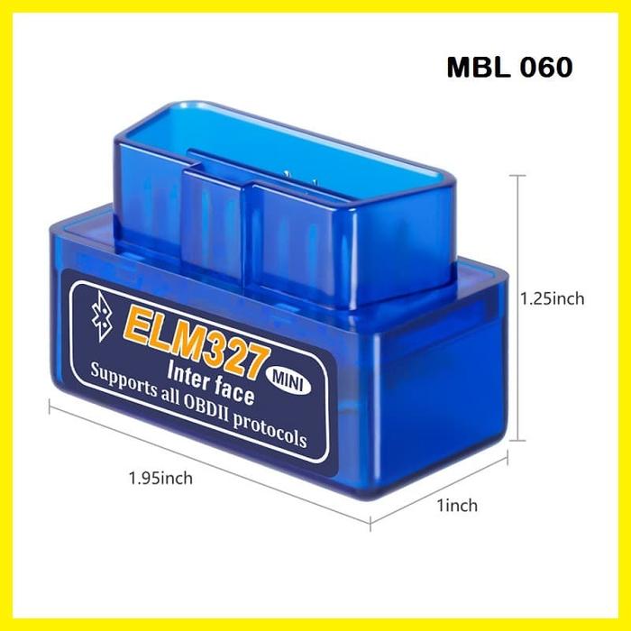 Gambar Mini Bluetooth ELM327 OBD2OBDII Car Detector V2.1 Automotive Test Tool dari Santa86 undefined Tokopedia