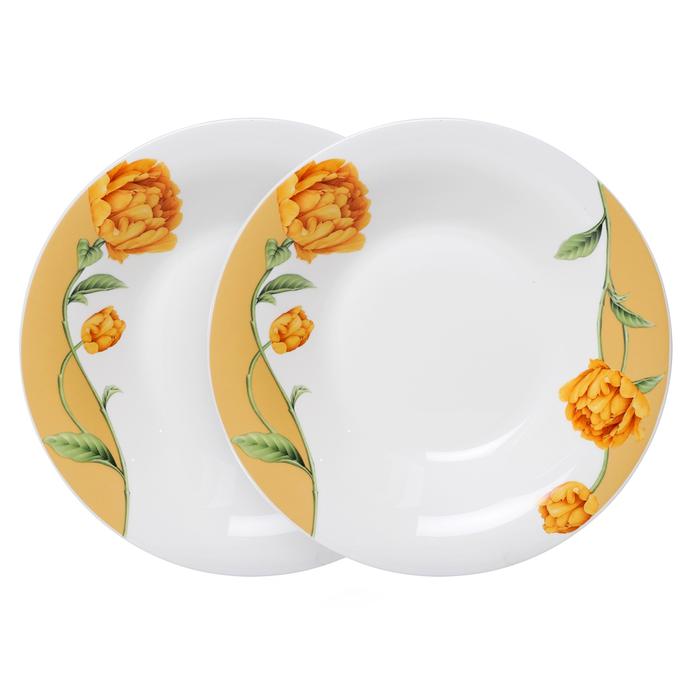 Gambar Briliant 2 Pcs Piring Makan 25cm Dinner Plate GM2952 - Carolyne dari Brighton Tableware undefined Tokopedia
