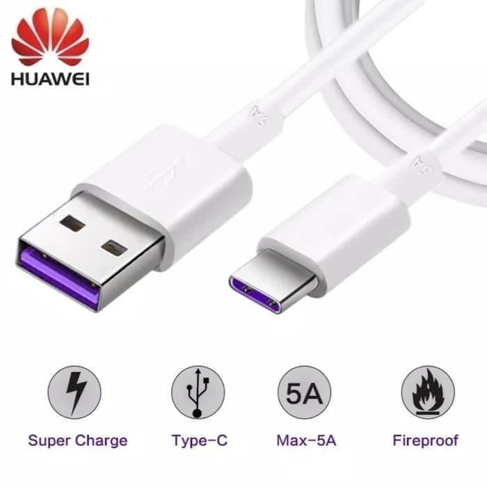 Gambar ORIGINAL KABEL DATA HUAWEI MATE 30 PRO USB TYPE C 5A SUPER CHARGE dari URBAN STORY undefined Tokopedia