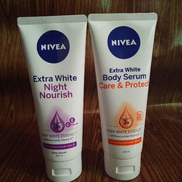 nivea body night serum