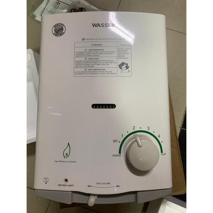 Jual Water Heater Gas/LPG Wasser WH-509B - Jakarta Barat - Pd Indah Jaya 63  | Tokopedia