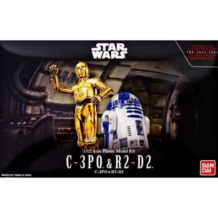 Gambar MODEL KIT BANDAI STAR WARS C-3PO & R2-D2 dari Ace Hobby Town undefined Tokopedia