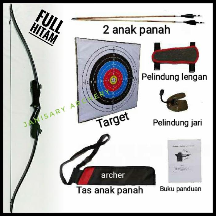 Gambar Busur Panahan Standar Pemula - Hitam dari LUMBERJACK_NEW undefined Tokopedia