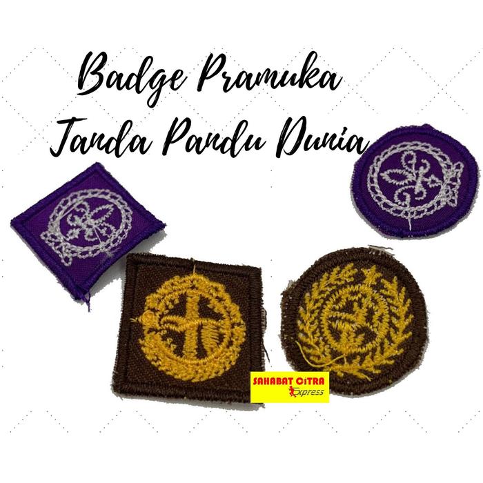 Gambar BADGE PRAMUKA TANDA PANDU DUNIA / TANDA PELANTIKAN - UNGU PEREMPUAN dari Sahabat citra_NEW undefined Tokopedia