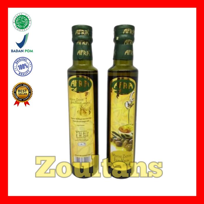 Jual Minyak Zaitun Extra Virgin Afra 250ml Penurun Gula Darah Tinggi Bpom Kota Bekasi Zoultans Tokopedia