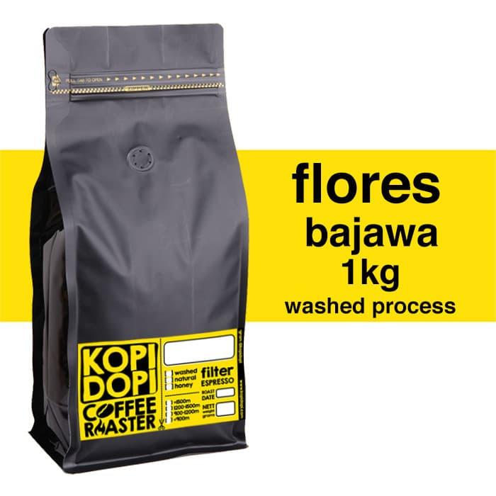 Gambar Kopi Arabika Flores Bajawa 1kg 1 kg dari kopidopi undefined Tokopedia