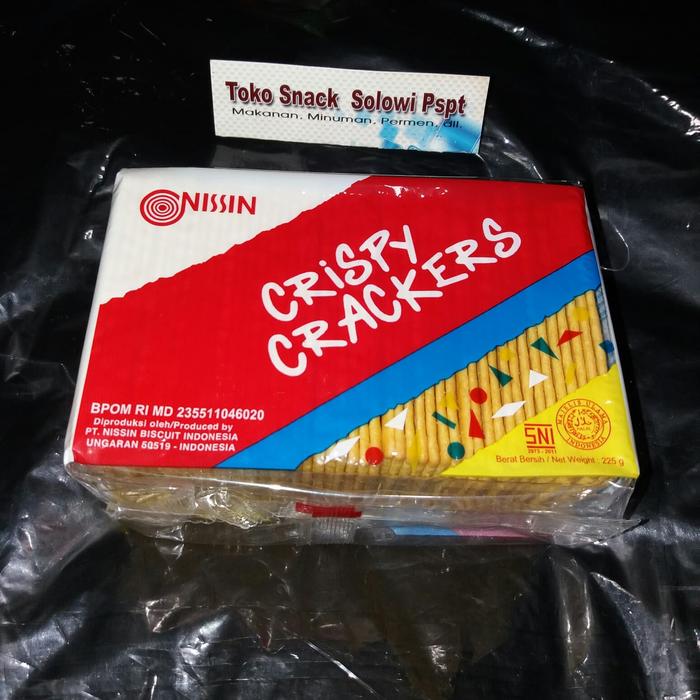 Gambar nissin crispy crackers dari snack solowi undefined Tokopedia