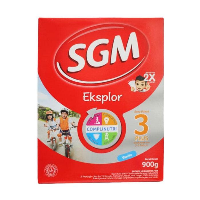 Gambar SGM Eksplor 3 Plus vanilla/madu 900 gr dari TOKO UCUP undefined Tokopedia