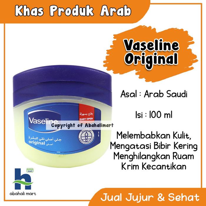 Jual Vaseline Arab Petroleum Jelly Original 100ml Pelembab Wajah Jakarta Pusat Wattyblaksito78 Mall Tokopedia