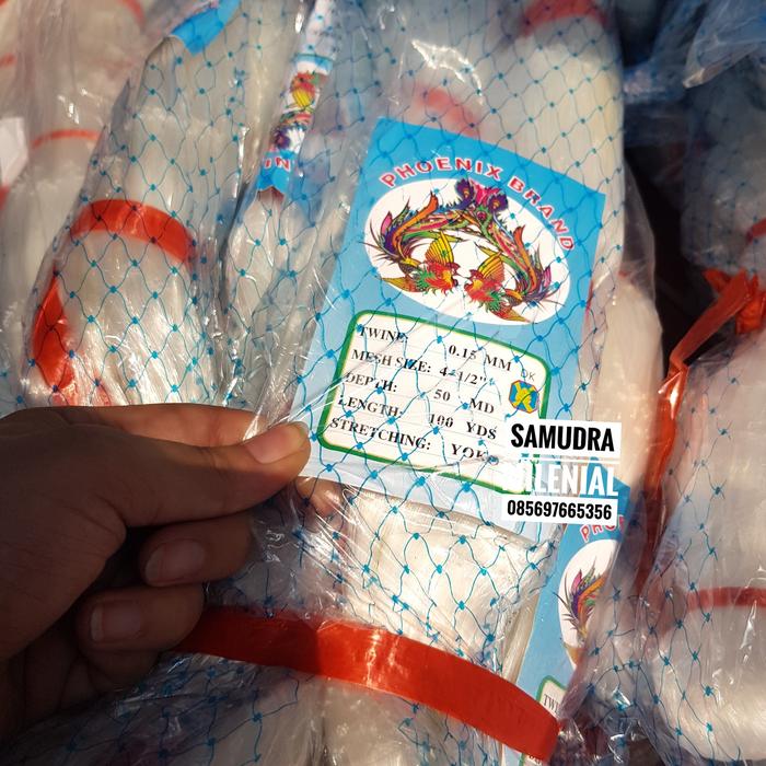 Gambar Jaring Ikan / Jaring Burung Ukuran 015 MM Ukuran Lengkap 50 x 100 YOKO - 4 1 per 2 inch dari SAMUDRA MILENIAL undefined Tokopedia