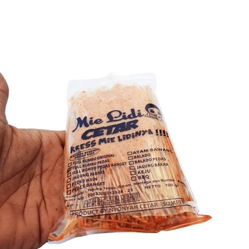 Gambar Mie Lidi Cetar Aneka Rasa Bumbu Basah 100 Gram - Full Bumbu Pds dari Joe Luqmany Shop undefined Tokopedia
