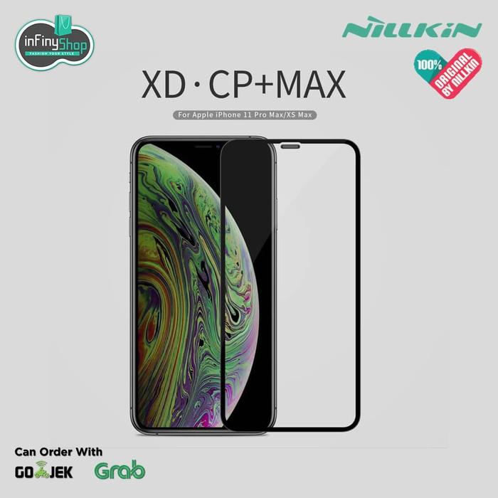 Jual APPLE IPHONE XS MAX NILLKIN TEMPERED GLASS (XD CP+
