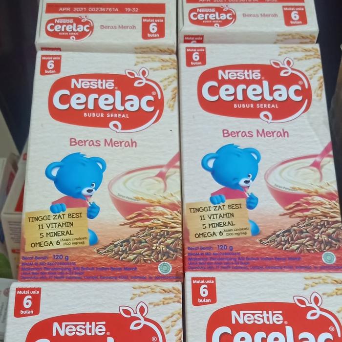 Gambar Bubur bayi instant sereal nestle cerelac risenutri usia 6 - 24 bulan - Beras Merah dari 9PM New undefined Tokopedia