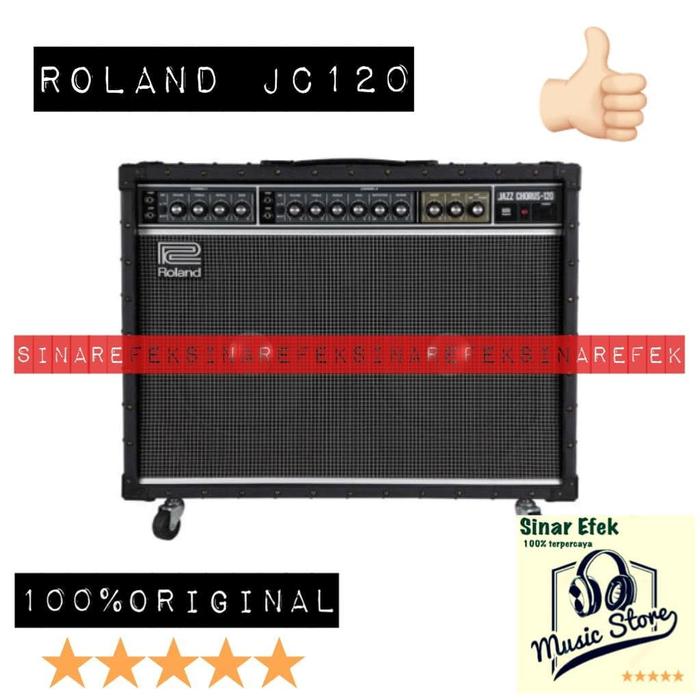 Gambar ROLAND JC-120 Jazz Chorus/ Roland JC120 Jazz Chorus Guitar Amplifier dari IntiPratamaMusic undefined Tokopedia