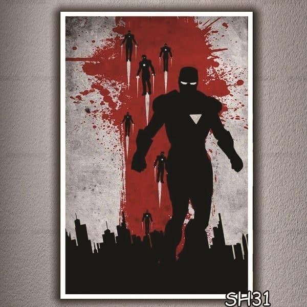 Jual Hiasan Dinding Kamar Cowok Poster Superhero 20x30 Kota Bekasi Galery Walldecor Tokopedia