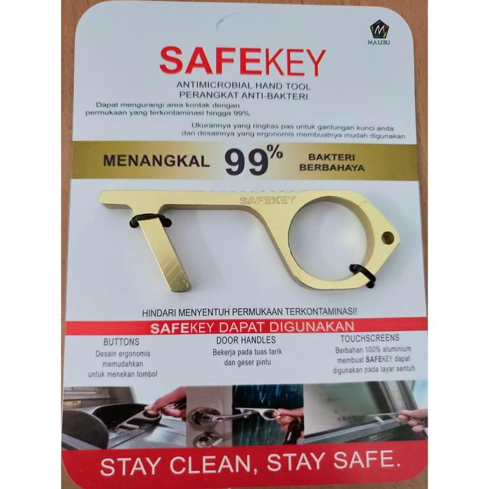Gambar SAFEKEY ANTIMICROBIAL HAND TOOL / LESS CONTACT TOOL / LESS TOUCH TOOL dari LPS undefined Tokopedia