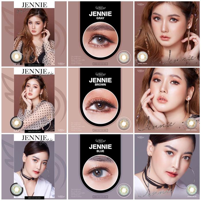 Gambar Lihazra Softlens Dreamcolor Blackpink Series Lisa, Jisoo, Jennie Lens - Jennie dari Lihazra Store undefined Tokopedia