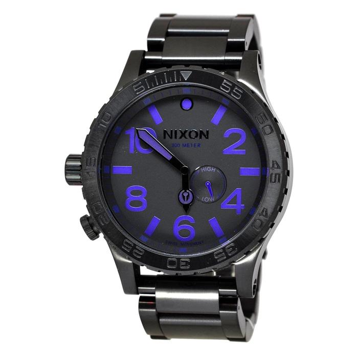 NIXON 51-30 All BLACK Nixon watch 51-30 CHRONO A124-001 ALL BLACK