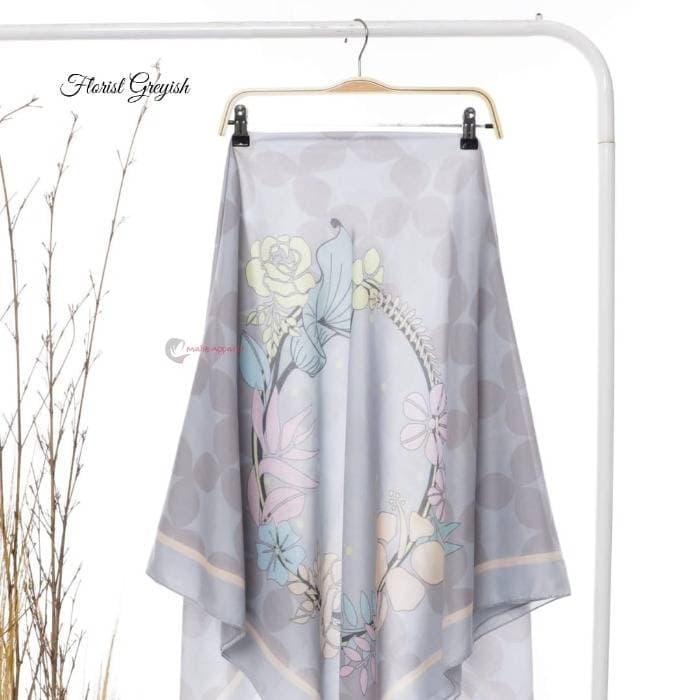 Gambar Scarf - Hijab Segi Empat Florist Greyish All size - Abu-abu dari Kamera Klontong undefined Tokopedia