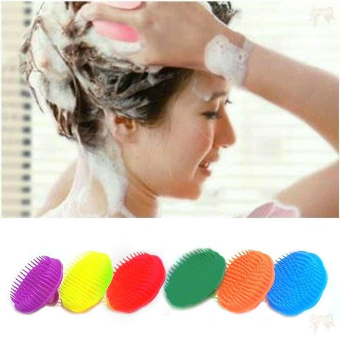Gambar Sisir Keramas Lentur Sikat Cuci Rambut Genggam Alat Salon Pijat Kepala dari Dunia Grosir Besar undefined Tokopedia