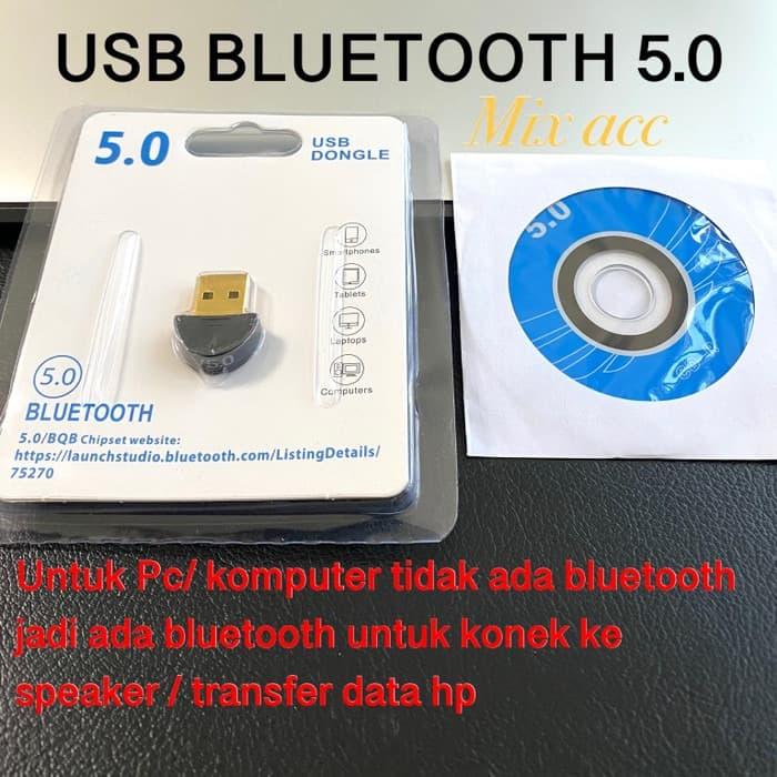 Gambar usb bluetooth adapter 5.0 / USB BLUETOOTH V5.0 Bluetooth USB Dongle dari acc pusat jakarta undefined Tokopedia