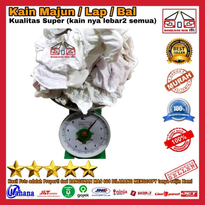 Jual Kain Majun 1 2 Kg Kain Lap Kain Bal Kain Bengkel Kain Pembersih Kota Bekasi Bangunan Mas 888 Tokopedia